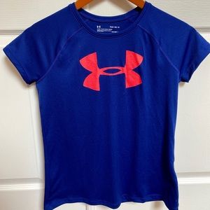 Youth Large Under Armour Short-Sleeved Shirt